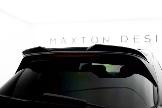 Maxton Design Heckspoiler Lippe für Porsche Cayenne Sport Design Mk3 Hochglanz schwarz – Ansicht 1