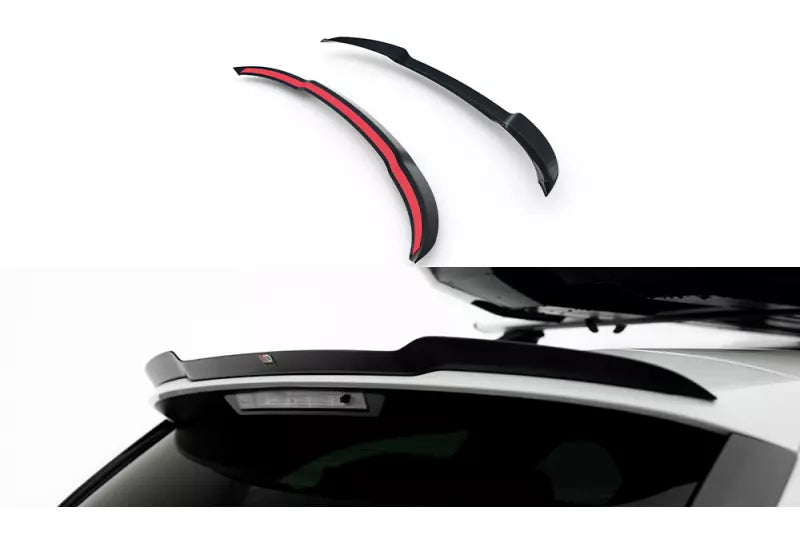 Maxton Design Heckspoiler Lippe für Renault Talisman Grandtour Hochglanz schwarz – Ansicht 2