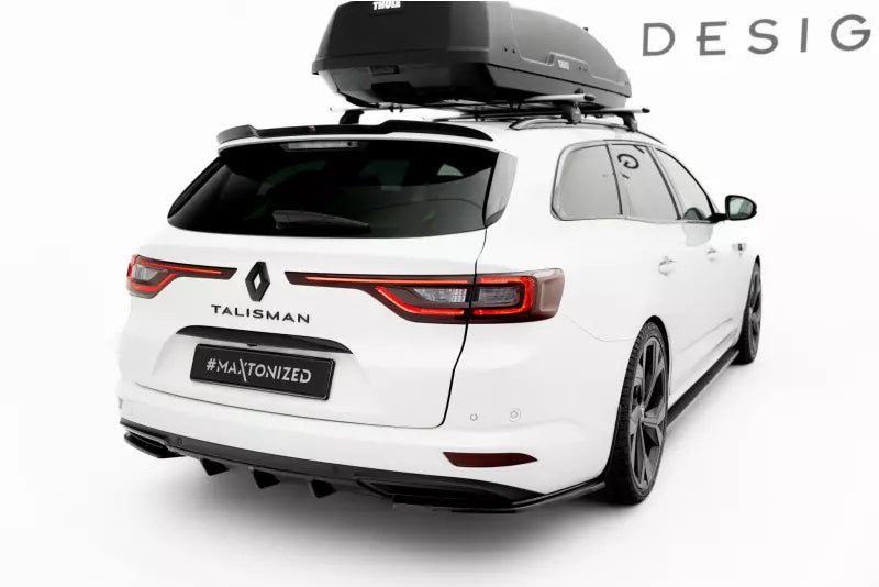 Maxton Design Heckspoiler Lippe für Renault Talisman Grandtour Hochglanz schwarz – Ansicht 3