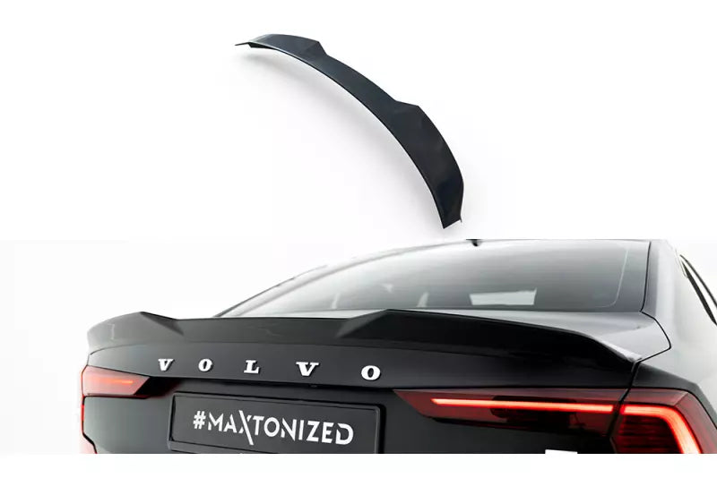 Maxton Design Heckspoiler Lippe für Volvo S60 R-Design Mk3 Hochglanz schwarz – Ansicht 2