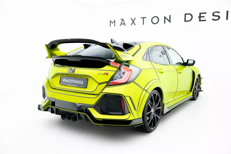 Maxton Design Heckspoiler Lippe V.1 für Honda Civic Type-R Mk10 / Mk10 Facelift Hochglanz schwarz – Ansicht 1