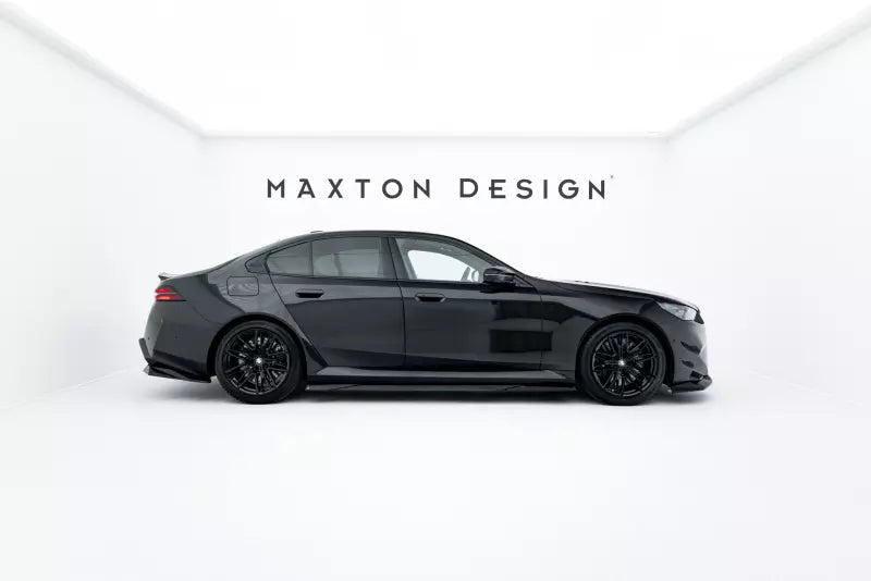 Maxton Design Seitenschweller (Paar) für BMW M5 Limousine / Touring G90 / G91 Hochglanz schwarz – Ansicht 1