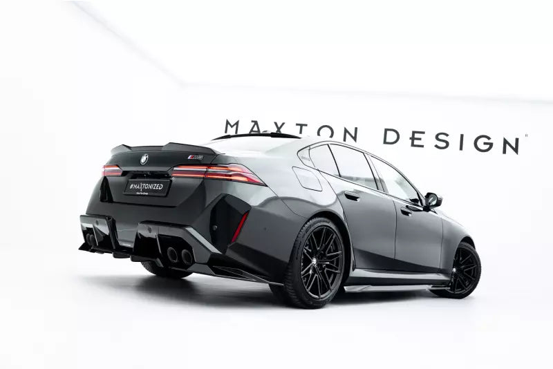 Maxton Design Seitenschweller (Paar) für BMW M5 Limousine / Touring G90 / G91 Hochglanz schwarz – Ansicht 4