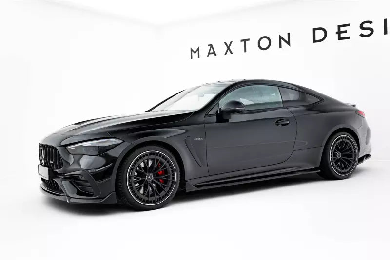 Maxton Design Seitenschweller (Paar) für Mercedes CLE 53 C236 Hochglanz schwarz – Ansicht 3