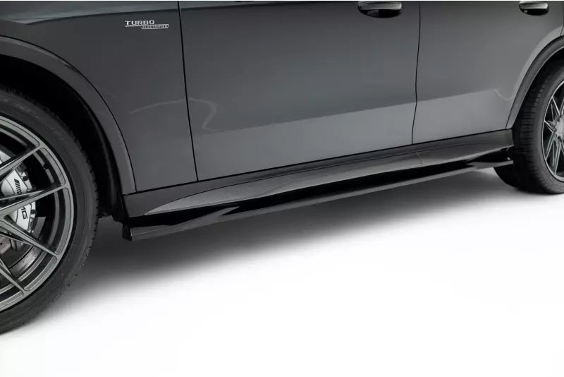 Maxton Design Seitenschweller (Paar) für Mercedes GLC 43 AMG X254 Hochglanz schwarz – Ansicht 3