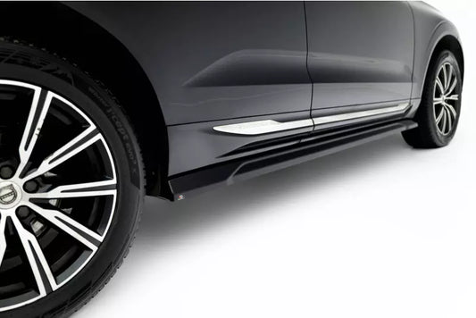 Maxton Design Seitenschweller (Paar) für Volvo XC60 Mk2 Hochglanz schwarz – Ansicht 1