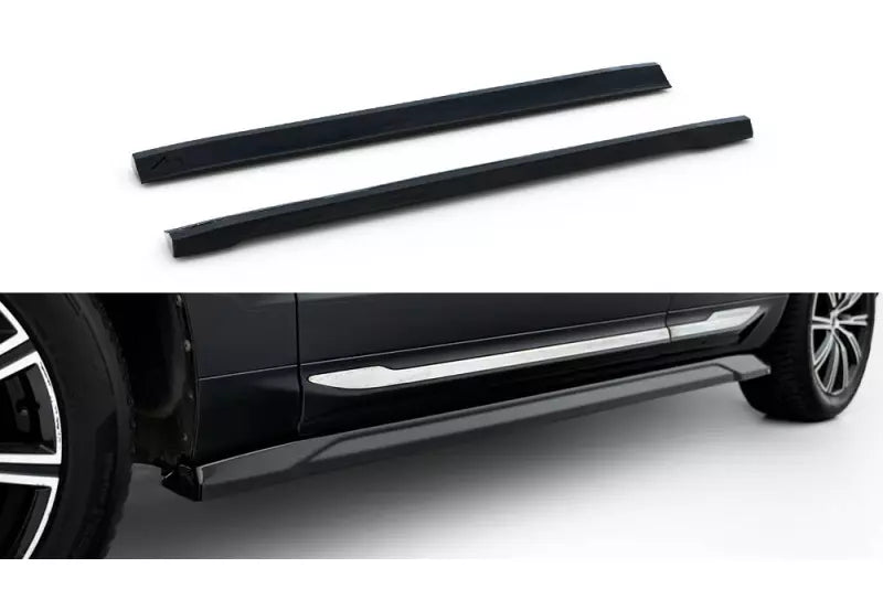 Maxton Design Seitenschweller (Paar) für Volvo XC60 Mk2 Hochglanz schwarz – Ansicht 2