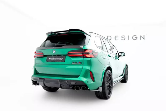 Maxton Design Carbon Diffusor Flaps für BMW X5 M F95 Facelift – Ansicht 1