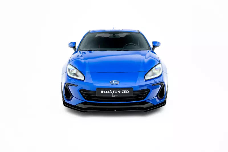 Flaps für Street Pro Frontlippe von Maxton Design für Subaru BRZ Mk2 Hochglanz schwarz – Ansicht 4