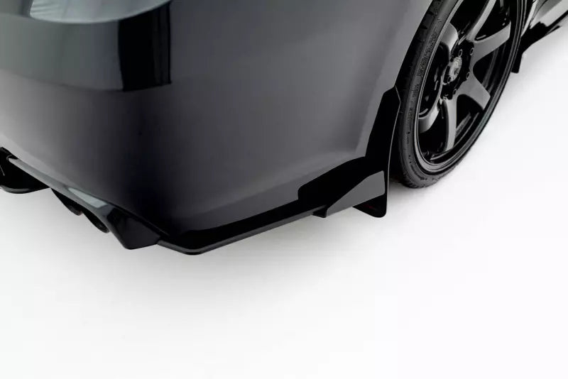 Flaps für Street Pro Heckdiffusor von Maxton Design für Subaru Impreza WRX STI Mk3 Facelift Hochglanz schwarz – Ansicht 3