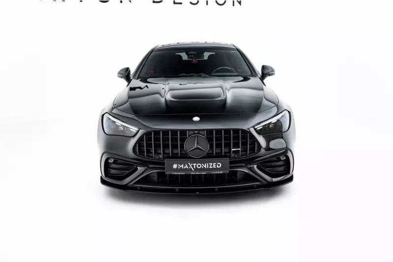 Maxton Design Street Pro Frontlippe für Mercedes CLE 53 C236 Schwarz matt – Ansicht 1