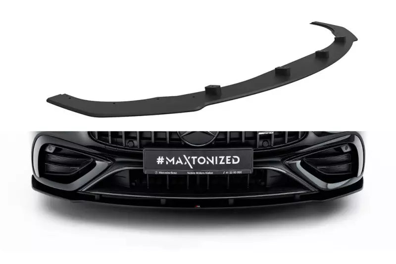 Maxton Design Street Pro Frontlippe für Mercedes CLE 53 C236 Schwarz matt – Ansicht 2