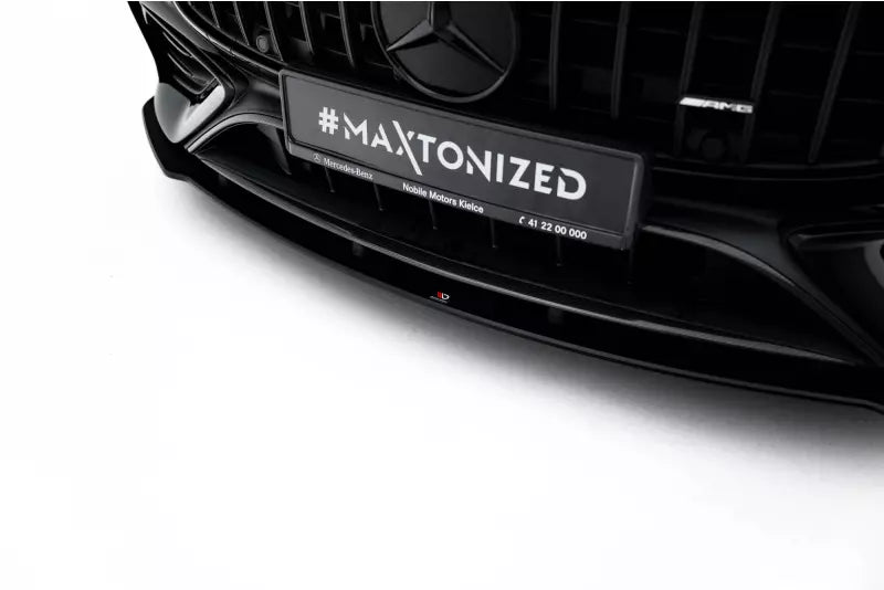 Maxton Design Street Pro Frontlippe für Mercedes CLE 53 C236 Schwarz matt – Ansicht 3