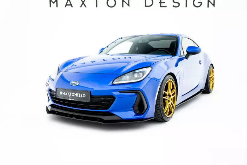 Maxton Design Street Pro Frontlippe für Subaru BRZ Mk2 Schwarz matt – Ansicht 1