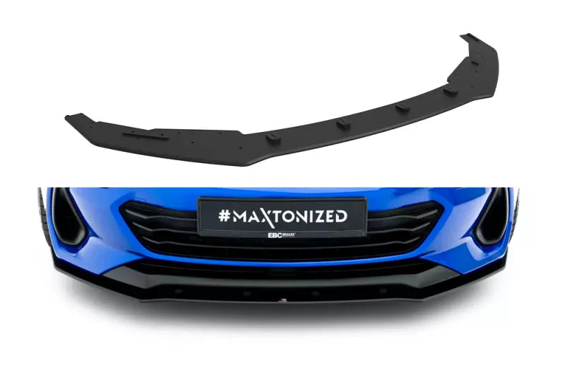 Maxton Design Street Pro Frontlippe für Subaru BRZ Mk2 Schwarz matt – Ansicht 2