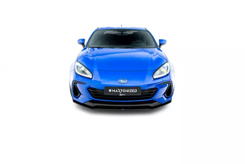 Maxton Design Street Pro Frontlippe für Subaru BRZ Mk2 Schwarz matt – Ansicht 3