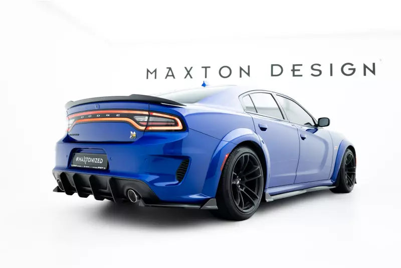 Maxton Design Street Pro Heckdiffusor für Dodge Charger RT Scat Pack Widebody Mk3 Facelift Schwarz matt – Ansicht 1