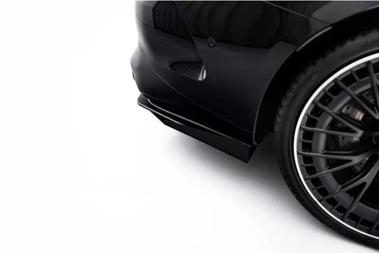 Maxton Design Street Pro Heckdiffusor für Mercedes CLE 53 C236 Schwarz mit Hochglanz Flaps – Ansicht 1