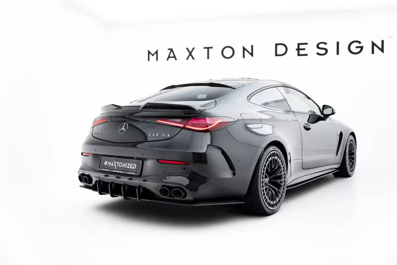 Maxton Design Street Pro Heckdiffusor für Mercedes CLE 53 C236 Schwarz matt – Ansicht 3