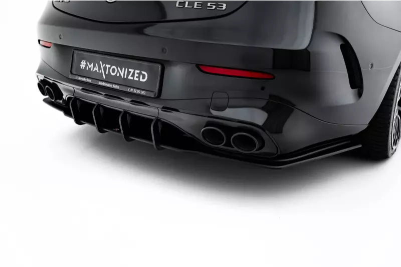Maxton Design Street Pro Heckdiffusor für Mercedes CLE 53 C236 Schwarz matt – Ansicht 4