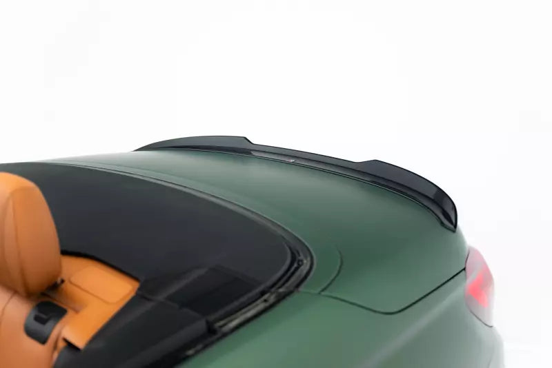 Maxton Design Heckspoiler Lippe für BMW 4er F33 Cabrio Hochglanz schwarz – Ansicht 2