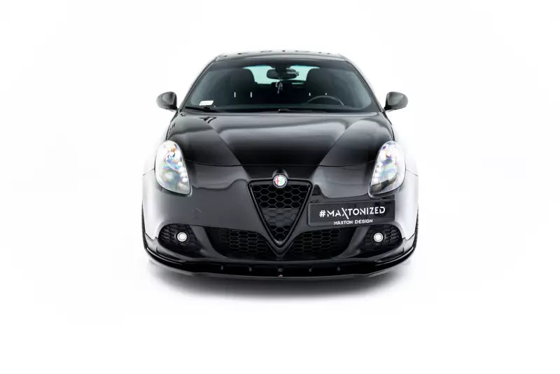 Maxton Design Frontlippe für Alfa Romeo Giulietta Zender Hochglanz schwarz – Ansicht 1