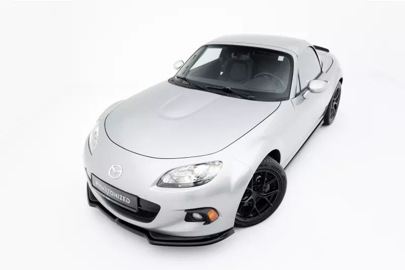Maxton Design Frontlippe für Mazda MX-5 Mk3 Facelift Hochglanz schwarz – Ansicht 2