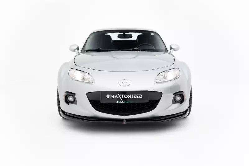 Maxton Design Frontlippe für Mazda MX-5 Mk3 Facelift Hochglanz schwarz – Ansicht 3