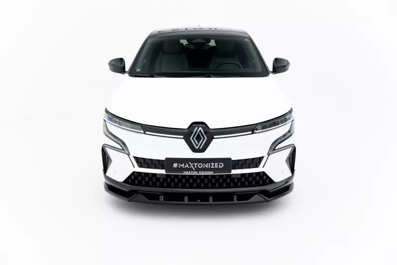 Maxton Design Frontlippe für Renault Megane E-Tech Electric Mk1 Hochglanz schwarz – Ansicht 1