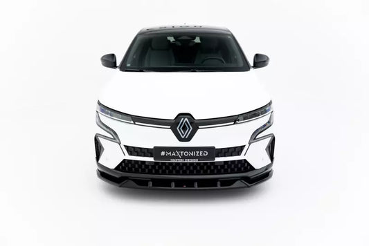 Maxton Design Frontlippe für Renault Megane E-Tech Electric Mk1 Hochglanz schwarz – Ansicht 1