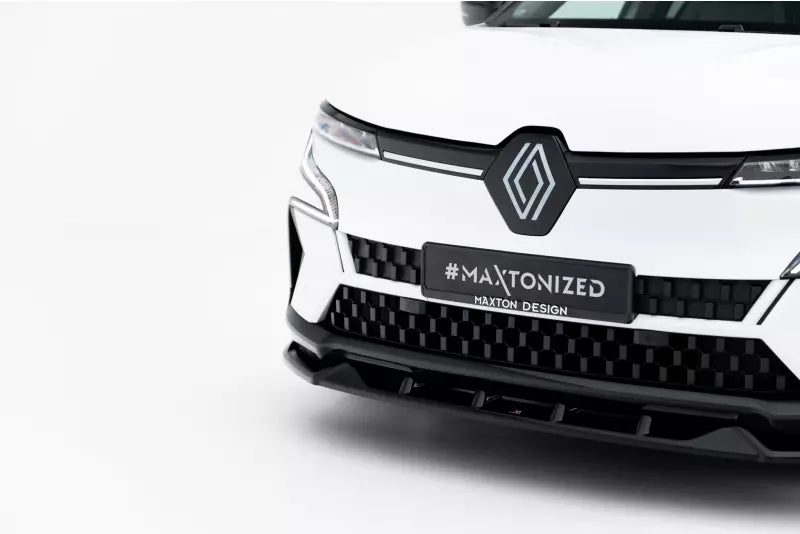 Maxton Design Frontlippe für Renault Megane E-Tech Electric Mk1 Hochglanz schwarz – Ansicht 3