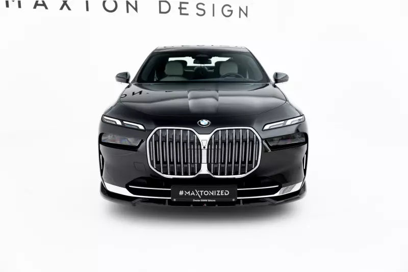 Maxton Design Frontlippe V.1 für BMW 7er G70 Hochglanz schwarz – Ansicht 1