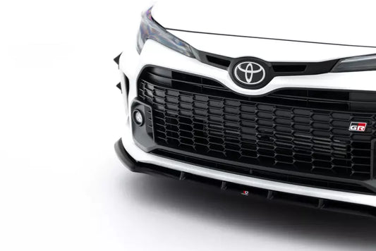 Maxton Design Frontlippe V.1 für Toyota GR Corolla Mk12 Hochglanz schwarz – Ansicht 1