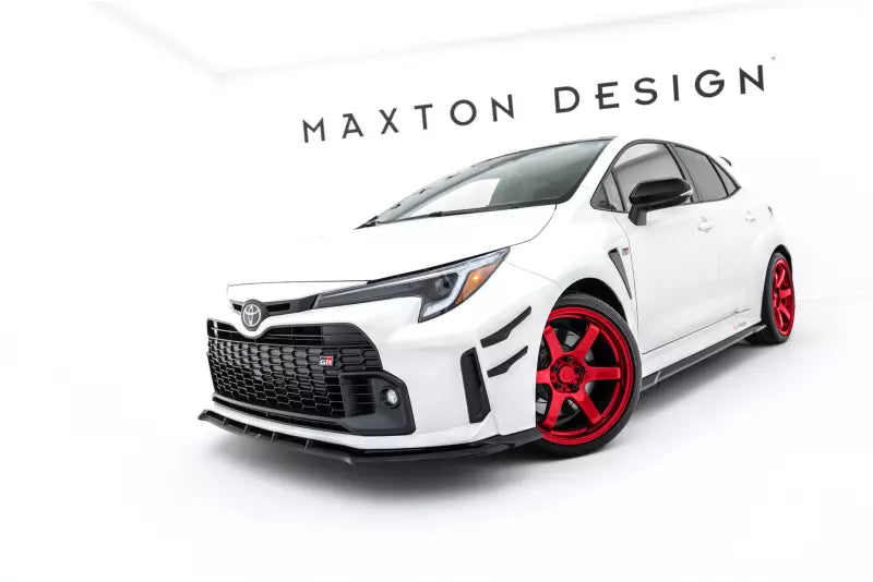 Maxton Design Frontlippe V.1 für Toyota GR Corolla Mk12 Hochglanz schwarz – Ansicht 2