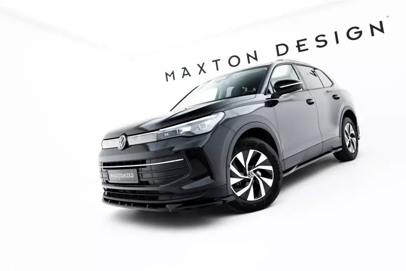 Maxton Design Frontlippe V.1 für VW Tiguan Mk3 Hochglanz schwarz – Ansicht 3
