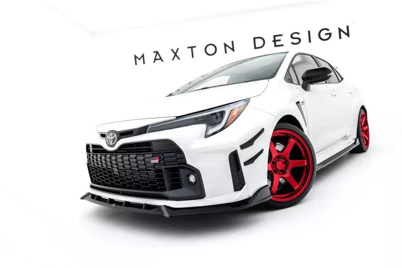 Maxton Design Frontlippe V.2 für Toyota GR Corolla Mk12 Hochglanz schwarz – Ansicht 2