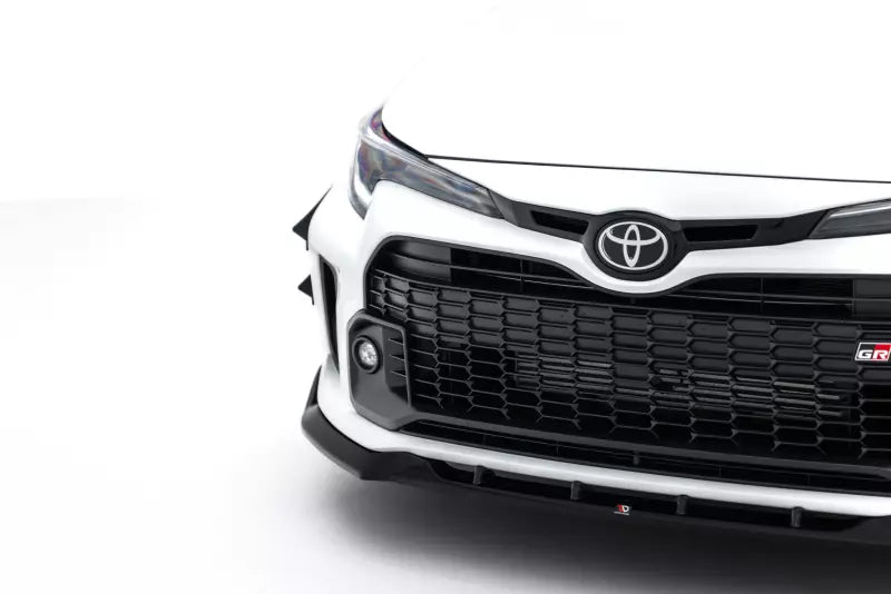 Maxton Design Frontlippe V.2 für Toyota GR Corolla Mk12 Hochglanz schwarz – Ansicht 3