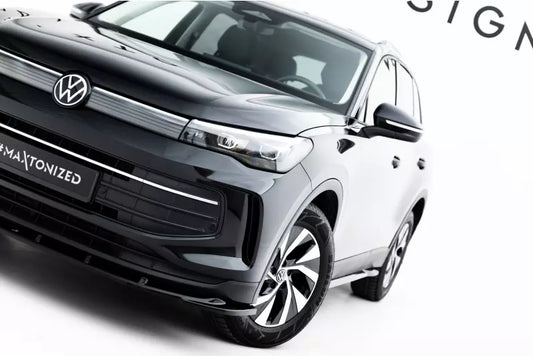 Maxton Design Frontlippe V.2 für VW Tiguan Mk3 Hochglanz schwarz – Ansicht 1