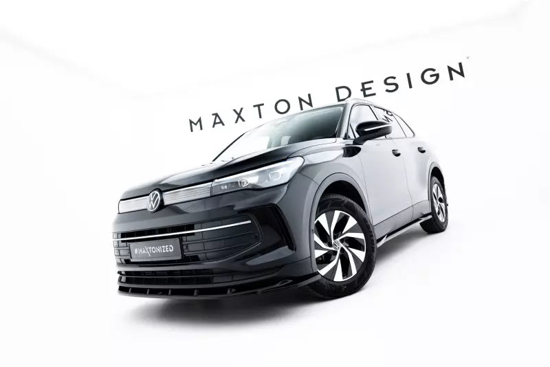 Maxton Design Frontlippe V.2 für VW Tiguan Mk3 Hochglanz schwarz – Ansicht 2