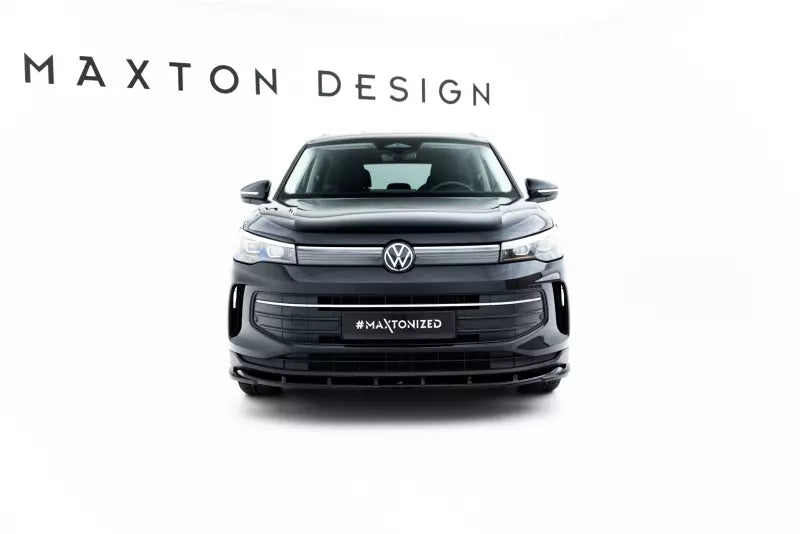 Maxton Design Frontlippe V.2 für VW Tiguan Mk3 Hochglanz schwarz – Ansicht 3