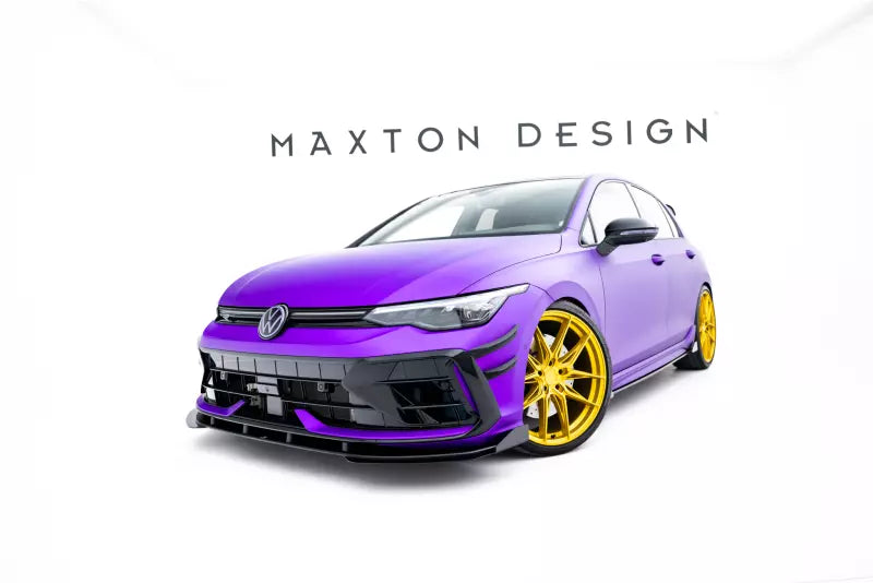 Maxton Design Diffusor Flaps für Flaps VW Golf 8 R Facelift Hochglanz schwarz – Ansicht 3