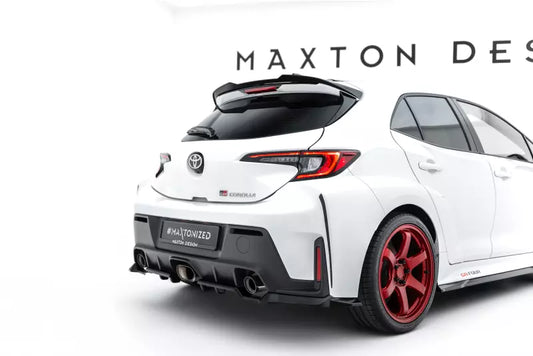 Maxton Design Diffusor Flaps V.1 für Toyota GR Corolla Mk12 Hochglanz schwarz – Ansicht 1