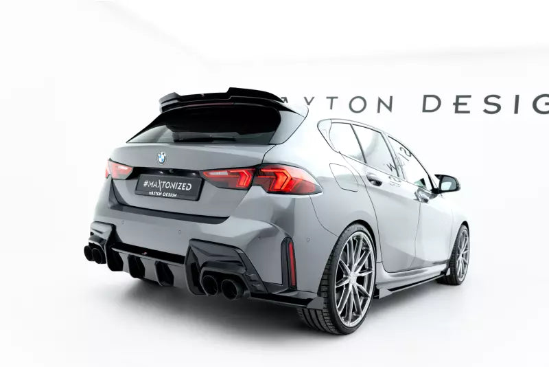 Maxton Design Diffusor Flaps V.2 für BMW 1er M-Paket F70 Hochglanz schwarz – Ansicht 3