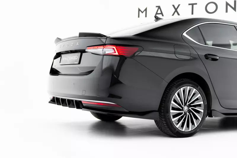 Maxton Design Diffusor Flaps V.2 für Skoda Superb Mk4 Hochglanz schwarz – Ansicht 3