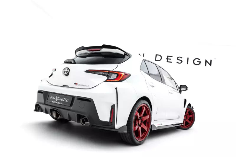 Maxton Design Diffusor Flaps V.2 für Toyota GR Corolla Mk12 Hochglanz schwarz – Ansicht 1