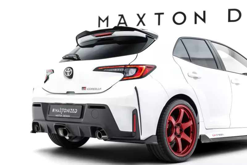 Maxton Design Diffusor Flaps V.2 für Toyota GR Corolla Mk12 Hochglanz schwarz – Ansicht 3