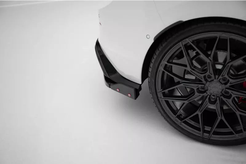 Maxton Design Diffusor Flaps V.2 mit Flaps für VW Golf 8 GTI / GTE Hochglanz schwarz – Ansicht 3