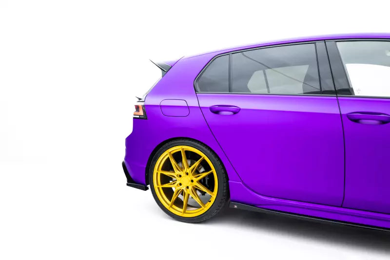 Maxton Design Diffusor Flaps V.6 für VW Golf 8 R Facelift Hochglanz schwarz – Ansicht 4