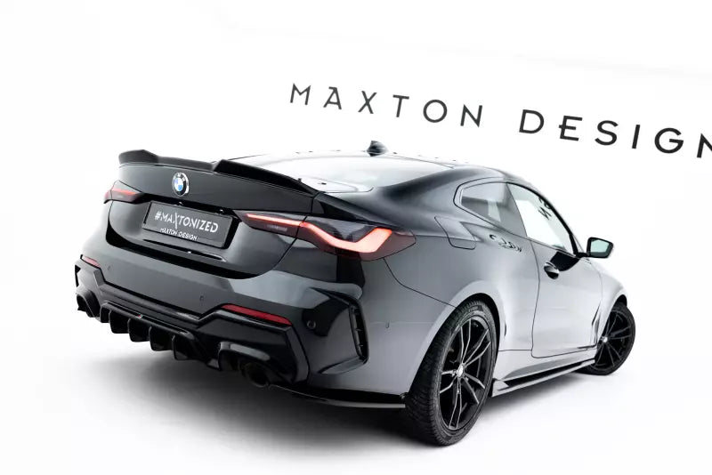 Maxton Design Diffusor Flaps V.7 für BMW 4er M-Paket G22 / G23 / G22 Facelift / G23 Facelift Hochglanz schwarz – Ansicht 3