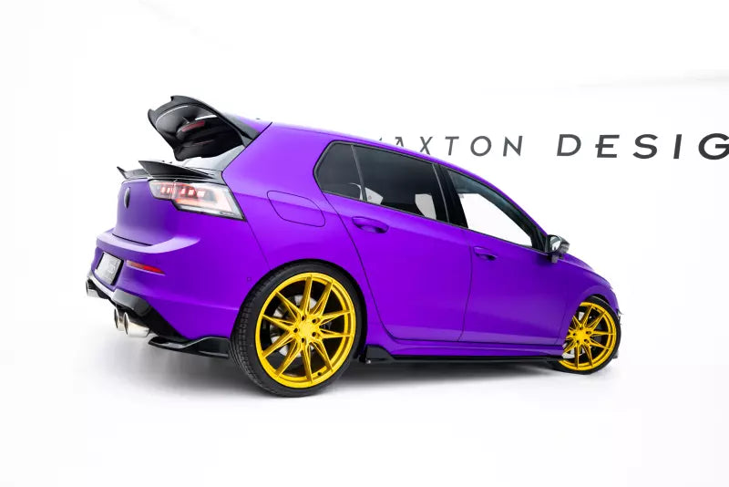 Maxton Design Diffusor Flaps V.7 für VW Golf 8 R / Golf 8 R Facelift Hochglanz schwarz – Ansicht 3